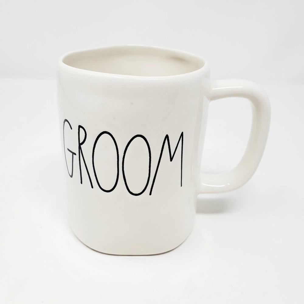 Rae Dunn by Magenta GROOM Ceramic Coffee Mug SALE